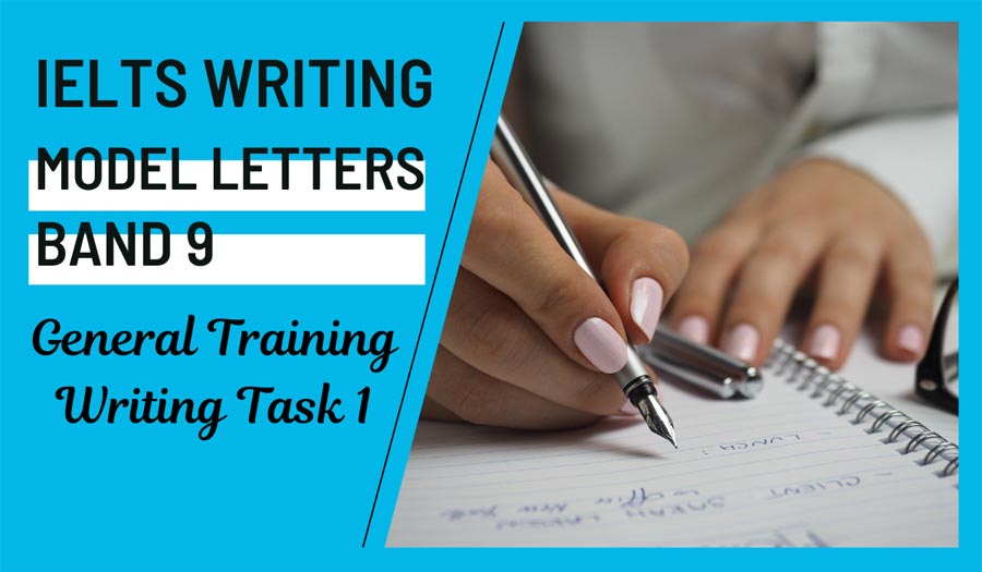 IELTS Model Letter Samples Band 9, 2023