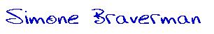 signature Simone Braverman Signature